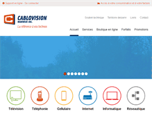 Tablet Screenshot of cablovision.com